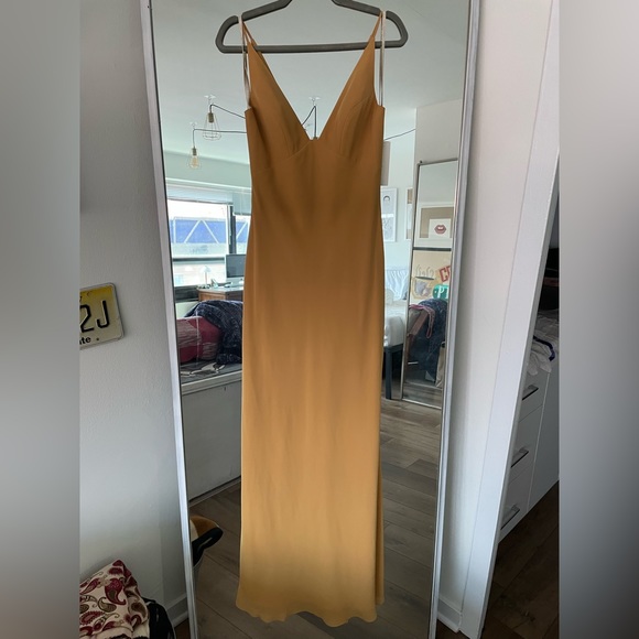 Jenny yoo collection dress style Jude marigold color in size 4 worn once - Picture 1 of 5